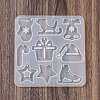 Christmas Pendants DIY Silicone Mold DIY-K073-19E-2