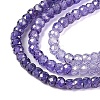 Transparent Gradient Color Cubic Zirconia Strand ZIRC-NH0002-01B-3