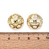 UV Plated ABS Bead Caps OACR-D316-04B-11-3