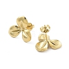 Ion Plating(IP) 304 Stainless Steel Stud Earrings EJEW-P258-46G-2