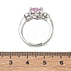 Brass Adjustable Finger Ring for Women CU-CBA7E55-05P-5