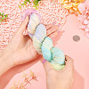 1 Skein Gradient Segment Dyed 80% Wool 20% Acrylic Blended Yarn OCOR-TA0003-02B-8