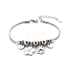 Alloy Beaded Bracelets PW-WG3770E-09-1