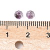 130Pcs 10G Transparent Glass Seed Beads GLAA-V001-07G-3