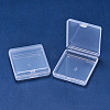 Transparent Plastic Bead Containers CON-BC0004-61-5