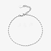 925 Sterling Silver Link Chain Bracelets EJ2248-3-1