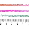 Transparent Painted Glass Beads Strands LS-DGLA-A034-T2mm-A03-3
