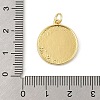 Brass Micro Pave Cubic Zirconia Pendants KK-P300-06G-3