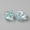 Transparent Acrylic Beads MACR-WH0010-06A-2