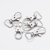 Zinc Alloy Swivel Lobster Claw Clasps E341-5-1-1