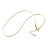 3MM Nylon Milan Cord Necklace Making NJEW-H084-01G-37-1