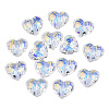 Transparent K9 Glass Beads GLAA-CJ0001-34-8