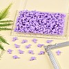 200Pcs Opaque Acrylic Beads SACR-FS0001-39F-10
