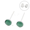 Hypoallergenic Bioceramics Zirconia Ceramic Stud Earrings EJEW-C111-05A-1