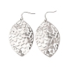 304 Stainless Steel Dangle Earrings EJEW-F393-22P-4