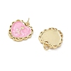 Brass & Enamel Pendants KK-CBAD360-02G-01-2