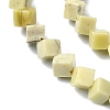 Natural Butter Jade Beads Strands G-C135-D03-01-4