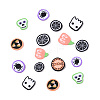 200G Halloween Theme Handmade Polymer Clay Cabochons CLAY-CJ0001-98-1