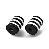 Opaque Stripe Resin Beads RE-CBA0A57-13A-2