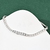 925 Sterling Silver Micro Pave Cubic Zirconia Tennis Bracelets for Women BJEW-C117-01B-P02-3