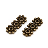 Tibetan Style Alloy Spacer Bars K08SM071-1