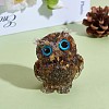 Crystal Owl Figurine Collectible JX545G-1