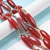 Natural Agate Beads Strands G-K334-01A-4
