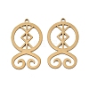 201 Stainless Steel Pendants STAS-I364-16G-1