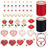 ARRICRAFT Valentine's Day DIY Bracelet Making Kit DIY-AR0003-53-1
