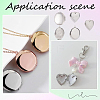 10Pcs 5 Styles 316 Surgical Stainless Steel Locket Pendants STAS-SP0001-94-5