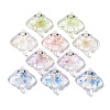 Luminous Transparent Acrylic Pendants TACR-F006-01-1