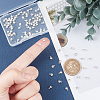 100Pcs Brass Crystal Rhinestone Charms KK-PH0003-81-7