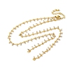 Brass Cable Chain Necklace Making KK-K337-12G-04-1