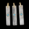 Natural Quartz Crystal Pendants GG-CBA51ED-01G-06-1