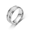 201 Stainless Steel Finger Rings for Unisex WG511F1-04-2
