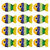 12Pcs Handmade Lampwork Beads LAMP-TA0001-74D-2