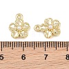 Alloy with ABS Plastic Pearl Charms AL-CBA415D-22G-3