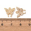 Brass Micro Pave Cubic Zirconia Pendants ZIRC-L105-13G-3