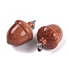 Synthetic Goldstone Pendants G-Q172-08P-03-2