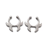 304 Stainless Steel Clip on Nose Rings AJEW-A062-05P-01-4