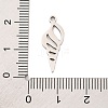 Non-Tarnish 201 Stainless Steel Pendants STAS-U016-09P-01-3