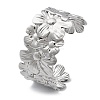 304 Stainless Steel Cuff Bangles for Women BJEW-B108-08P-4