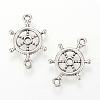 Tibetan Style Alloy Links connectors X-TIBE-Q066-13AS-RS-1