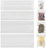 4 Sizes Transparent Plastic Resealable Packaging Bags OPP-TADJ0001-05A-1