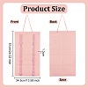 Soft Felt & Wood Wall-Mounted  Display Bags ODIS-WH0330-001A-2