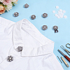 Alloy Cufflinks BUTT-NB0002-19B-4