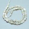 Natural Grey Moonstone Beads Strands X-G-D0002-B42-2