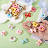 30Pcs 3 Styles Opaque Resin Cabochons RESI-TA0004-97-6