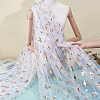 Snowflake Pattern Nylon Fabric DIY-WH0591-175B-3