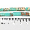 Synthetic Imperial Jasper Dyed Beads Strands G-D077-C01-08-5